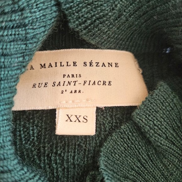 Sezane Rosalia Jumper, Green - Picture 7 of 8